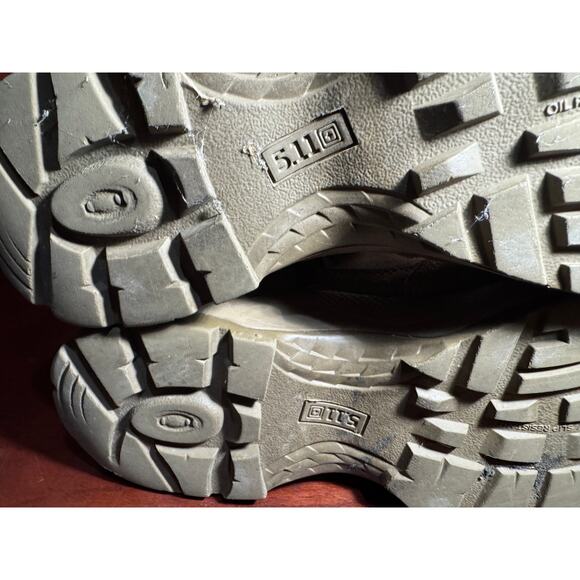 5.11 ATAC 2.0 8" Desert Dark Coyote Military Style Tactical Suede Boot Mens 11 - Picture 9 of 12